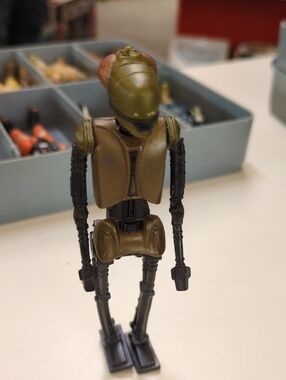 Star Wars Le pouvoir de la force EV-9D9 Kenner 1997 LOOSE